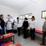 El Sistema DIF Municipal de Tequisquiapan entregó un aula cocina en la escuela primaria