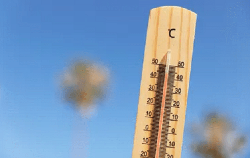 Record de calor de grados