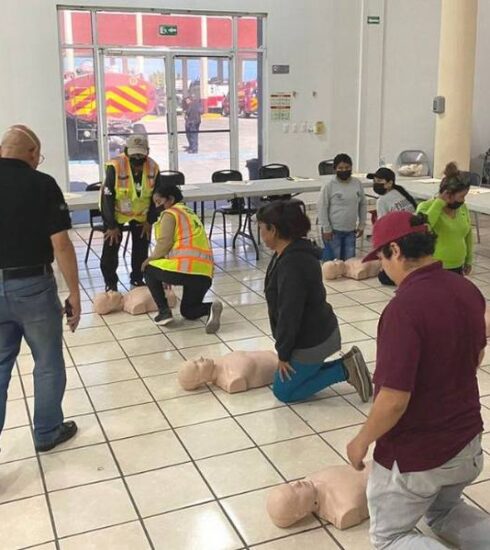 Capacitación sobre primeros auxilios