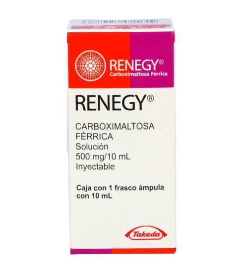 Comprar renegy solucion 500 mg 10 ml inyectable caja con 1 frasco ampula anemia precio