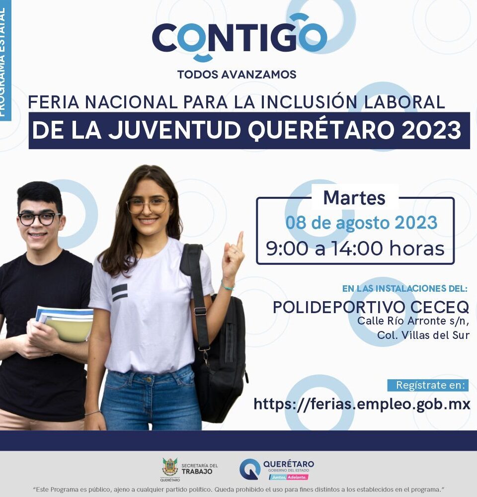 71 273 41608 1222798222 04 08 ST FERIA NACIONAL EMPLEO JOVENES QRO