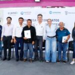 71 273 41918 687391313 30 08 Entrega CEA contratos individuales en Pedro Escobedo