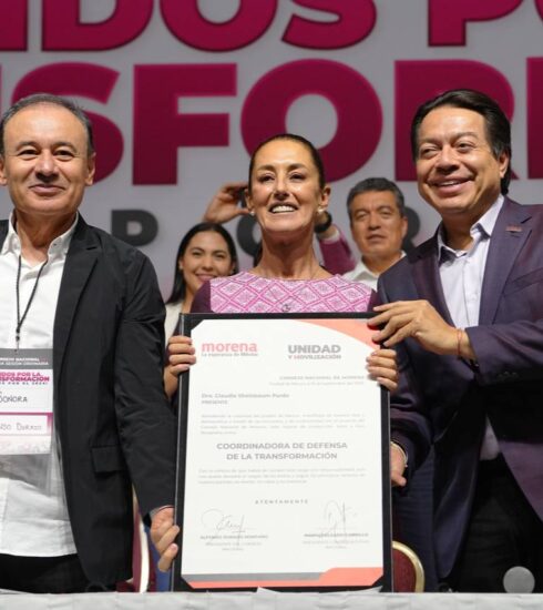 Delgado y sheinbaum