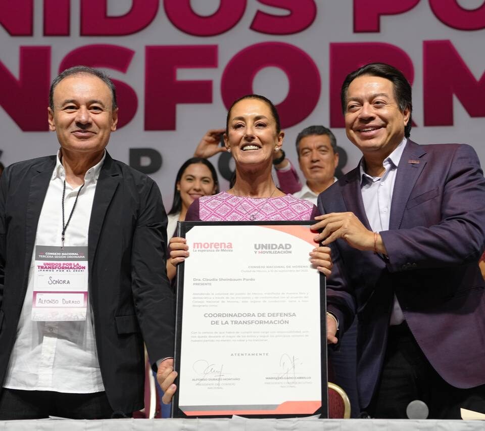 Delgado y sheinbaum