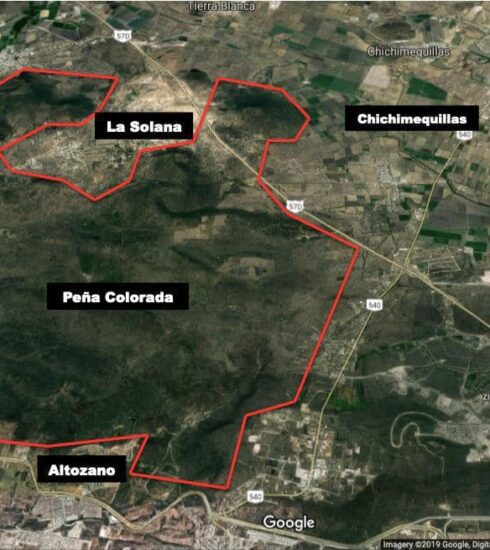 Peña colorada