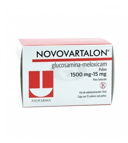 Novovartalon polvo caja con 15 sobres
