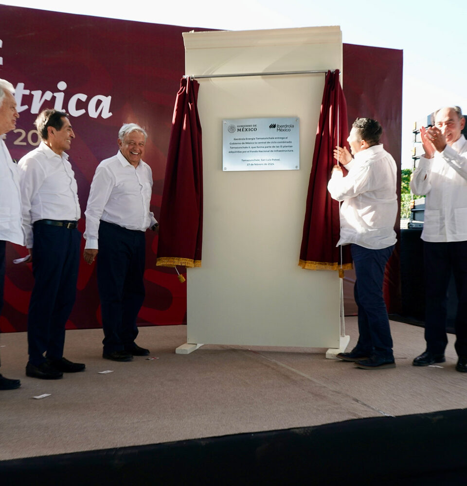 2024 02 27 Presidente AMLO Nacionalizacion de 13 centrales de energia electrica Tamazunchale Foto