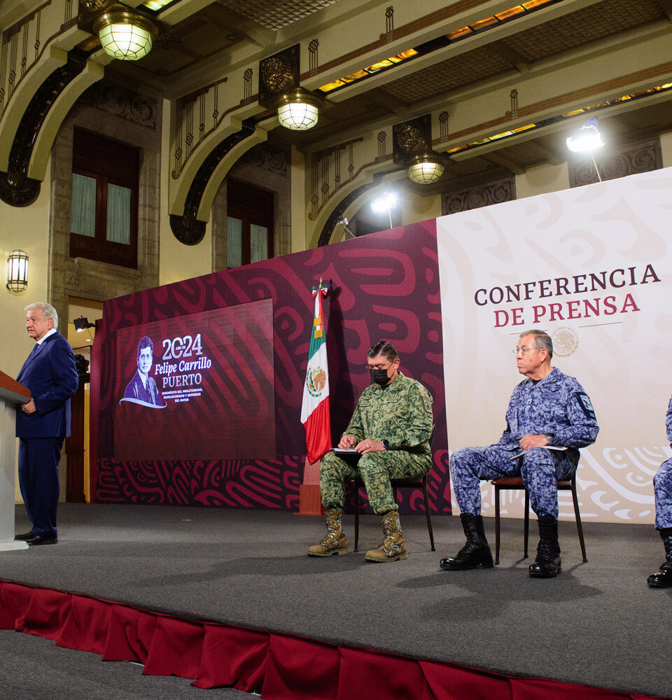 2024 06 07 Conferencia de prensa matutina Palacio Nacional Foto
