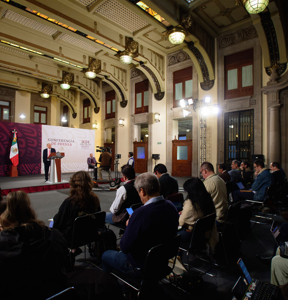 2024 06 24 Conferencia de prensa matutina Palacio Nacional Foto
