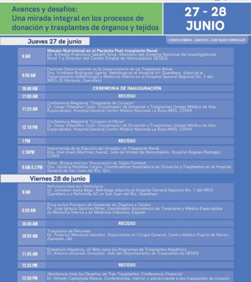 71 273 44476 1278802121 1 1106 SESA CONGRESO INTERNACIONAL TRASPLANTES