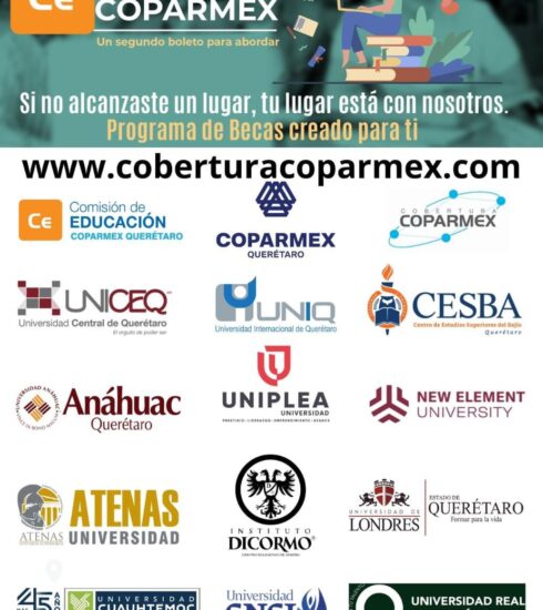 71 273 45029 1566915133 BOLETIN 54 24 SEDEQ y COPARMEX ofrecen becas Cobertura Coparmex (1)