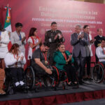 2024 09 17 Presidente AMLO Entrega de reconocimientos a participantes de Juegos Olímpicos y Paralímpicos Palacio Nacional Foto