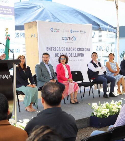 71 273 47190 617463597 0403 Entrega CEA infraestructura para macro cosecha de agua a la UNAQ